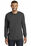 Port & Company Tall Long Sleeve Essential T-Shirt with Pocket | Charcoal