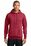 Port & Company - Classic Pullover Hooded Sweatshirt | Heather Red