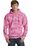 Port & Company Core Fleece Camo Pullover Hooded Sweatshirt | Pink Camo