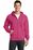 Port & Company - Classic Full-Zip Hooded Sweatshirt | Sangria