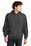 Port & Company Fleece Pullover Hooded Sweatshirt | Dark Heather Grey