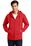 Port & Company Fan Favorite Fleece Full-Zip Hooded Sweatshirt | Bright Red