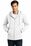 Port & Company Fan Favorite Fleece Full-Zip Hooded Sweatshirt | White