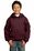 Port & Company - Youth Pullover Hooded Sweatshirt | Maroon