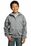 Port & Company - Youth Full-Zip Hooded Sweatshirt | Athletic Heather