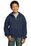 Port & Company - Youth Full-Zip Hooded Sweatshirt | Navy