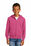 Port & Company - Youth Full-Zip Hooded Sweatshirt | Sangria