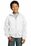 Port & Company - Youth Full-Zip Hooded Sweatshirt | White