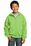 Port & Company - Youth Full-Zip Hooded Sweatshirt | Lime