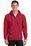 Port & Company -  Ultimate Full-Zip Hooded Sweatshirt | Red
