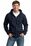 Port & Company Tall Ultimate Full-Zip Hooded Sweatshirt | Navy
