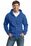 Port & Company Tall Ultimate Full-Zip Hooded Sweatshirt | Royal