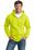 Port & Company Tall Ultimate Full-Zip Hooded Sweatshirt | Safety Green