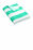 Port Authority  Value Cabana Stripe Beach Towel | Bright Seafoam