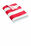 Port Authority  Value Cabana Stripe Beach Towel | Red
