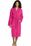 Port Authority Plush Microfleece Shawl Collar Robe | Pink Raspberry