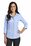 Red House  Ladies 3/4-Sleeve Nailhead Non-Iron Shirt | Blue Pearl