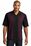 Port Authority Retro Camp Shirt | Black/ Burgundy