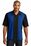 Port Authority Retro Camp Shirt | Black/ Royal