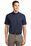 Port Authority Short Sleeve Easy Care Shirt | Navy/ Light Stone