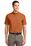 Port Authority Short Sleeve Easy Care Shirt | Texas Orange/ Light Stone