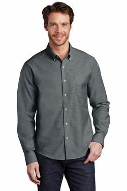 Port Authority   Untucked Fit SuperPro  Oxford