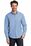 Port Authority   Untucked Fit SuperPro  Oxford | Oxford Blue