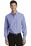 Port Authority Long Sleeve Gingham Easy Care Shirt | Blue/ Purple