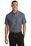 Port Authority Short Sleeve SuperPro Oxford Shirt | Black