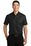 Port Authority Short Sleeve SuperPro Twill Shirt | Black