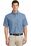 Port & Company - Short Sleeve Value Denim Shirt | Faded Blue*