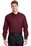 CornerStone - Long Sleeve SuperPro Twill Shirt | Burgundy