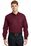 CornerStone - Long Sleeve SuperPro Twill Shirt | Burgundy