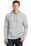 Sport-Tek PosiCharge Electric Heather Fleece Hooded Pullover | Silver Electric