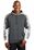 Sport-Tek Sport-Wick Mineral Freeze Fleece Colorblock Hooded Pullover | Dark Smoke Grey/ Dark Smoke Grey