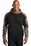 Sport-Tek Sport-Wick Mineral Freeze Fleece Colorblock Hooded Pullover | Deep Red/ Black