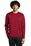 Sport-Tek  Sport-Wick  Fleece Pullover Crew | Deep Red