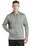 Sport-Tek  PosiCharge  Sport-Wick  Heather Fleece Hooded Pullover | Dark Silver Heather