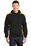 Sport-Tek Sleeve Stripe Pullover Hooded Sweatshirt | Black/ Gold