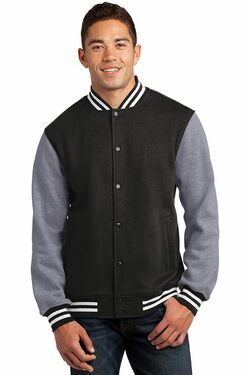 Sport-Tek Fleece Letterman Jacket