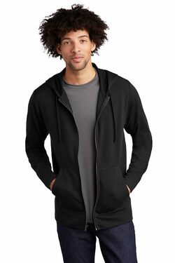 Sport-Tek  PosiCharge  Tri-Blend Wicking Fleece Full-Zip Hooded Jacket