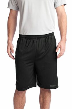 Sport-Tek PosiCharge Tough Mesh Pocket Short