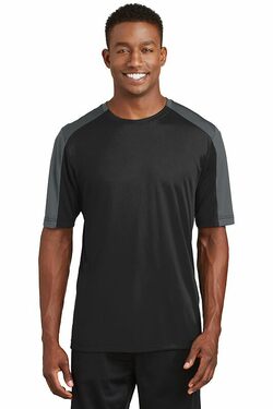 Sport-Tek PosiCharge Competitor Sleeve-Blocked Tee