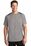Sport-Tek Heather Colorblock Contender Tee | Vintage Heather/ Forest Green