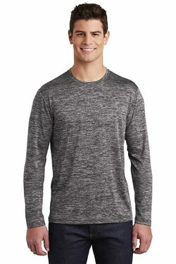 Sport-Tek  PosiCharge  Long Sleeve Electric Heather Tee