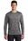 Sport-Tek  PosiCharge  Long Sleeve Electric Heather Tee | Black Electric