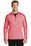 Sport-Tek PosiCharge Electric Heather Colorblock 1/4-Zip Pullover | Deep Red Electric/ Deep Red