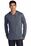 Sport-Tek  PosiCharge  Tri-Blend Wicking Long Sleeve Hoodie | True Navy Heather