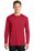 Sport-Tek Long Sleeve PosiCharge Competitor Cotton Touch Tee | Deep Red