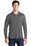 Sport-Tek   Posi-UV  Pro Long Sleeve Polo | Dark Smoke Grey